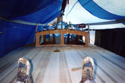 LUNA deck undder construction