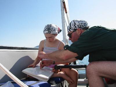 plotting the course