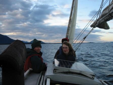 family aboard LUNA