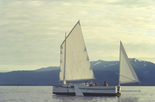 SELKIE under sail